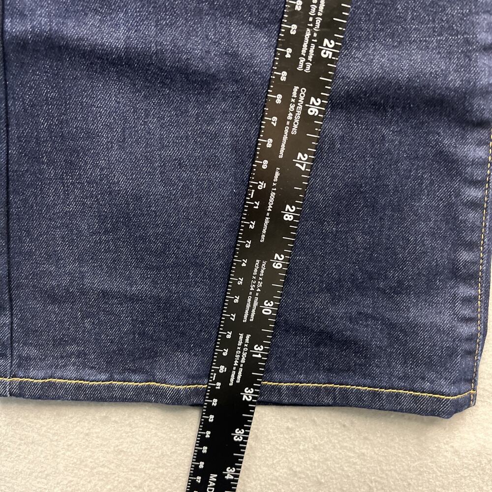Levis 726 High Rise Flare Dark Wash Jeans Women’s 29x32 NWT Western Rodeo - Picture 2 of 10